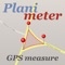 Planimeter is a tool to measure distance, area and perimeter on a map