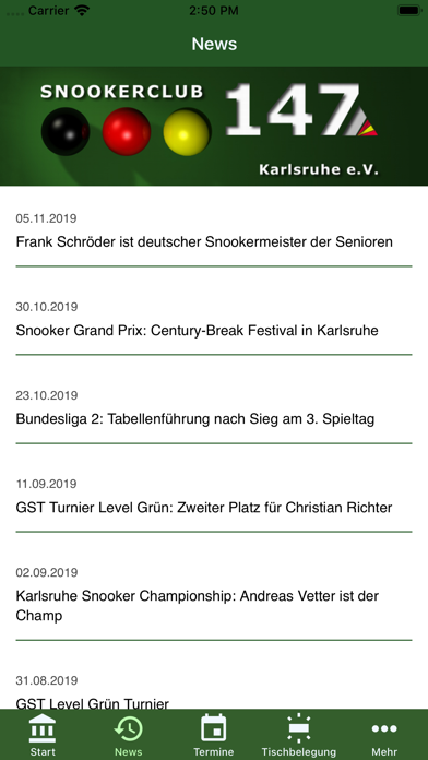 Snookerclub 147 Karlsruhe e.V. screenshot 4