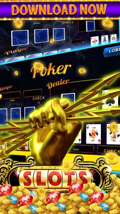 Gods Rich Casino Slots Machine screenshot 2