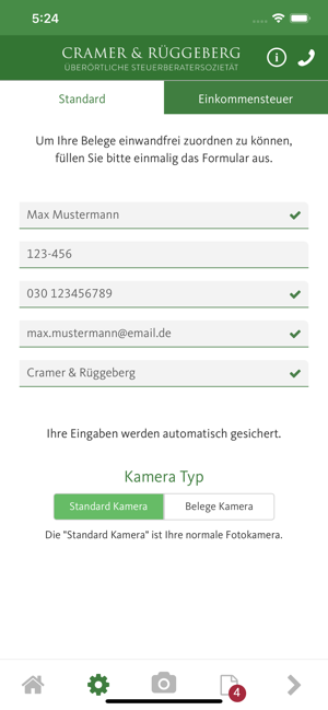 Steuerbüro Cramer & Rüggeberg(圖2)-速報App