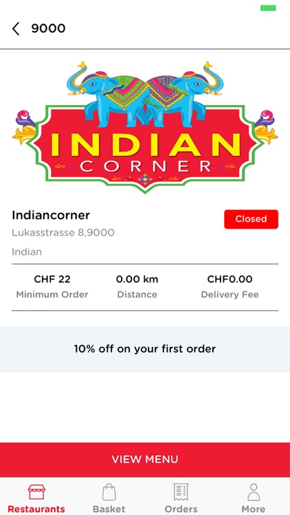 Indian Corner Geneva