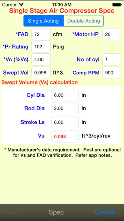 Compressor Capacity screenshot-3