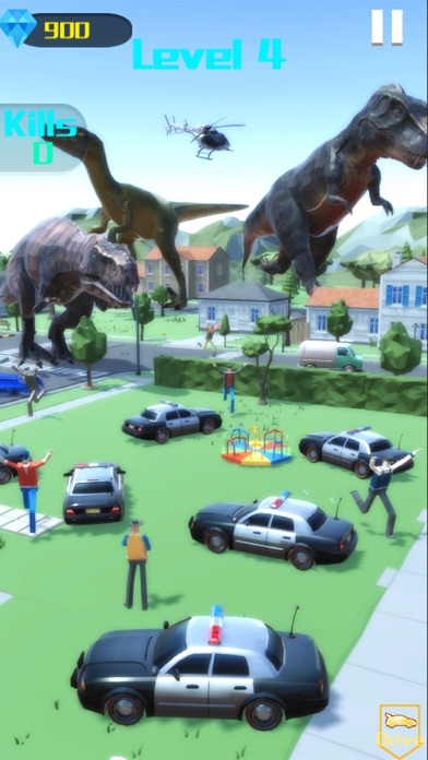 Dinosaur Rampage City screenshot 2