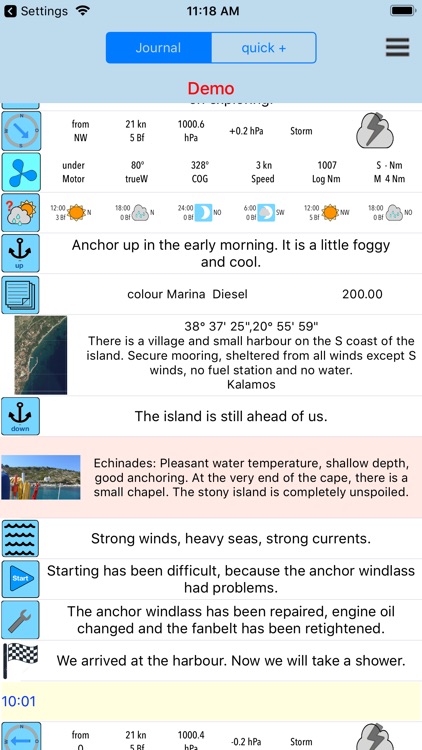 Sailing Logbook and Diary