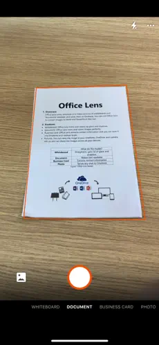 Zrzut 1 Microsoft Office Lens|PDF Scan iphone