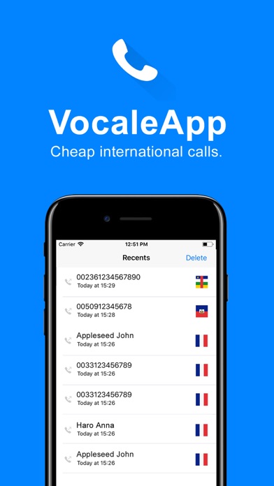 VocaleApp - Cheap calls screenshot 2