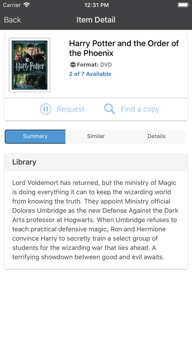 Champaign Public Library App screenshot 3