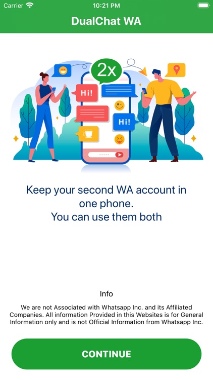 DualChat for WhatsApp