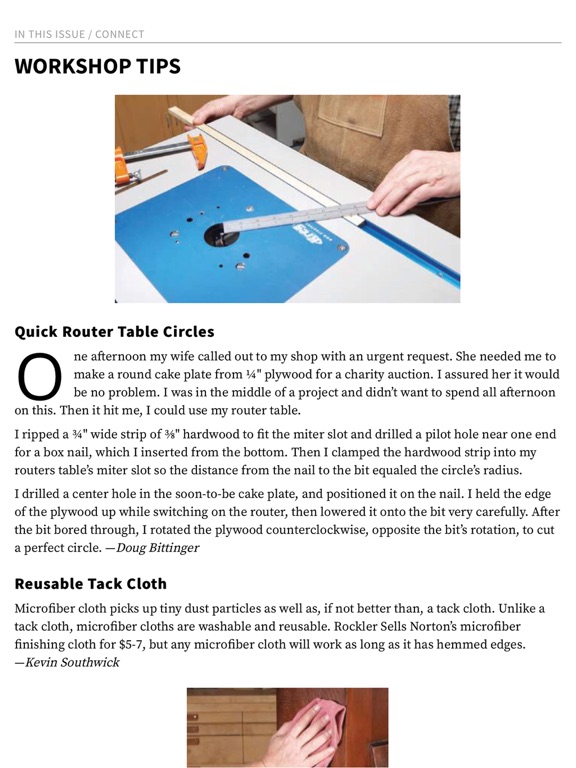 Popular Woodworking Magazine screenshot 2