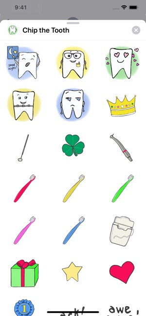 Chip the Tooth cute stickers(圖2)-速報App