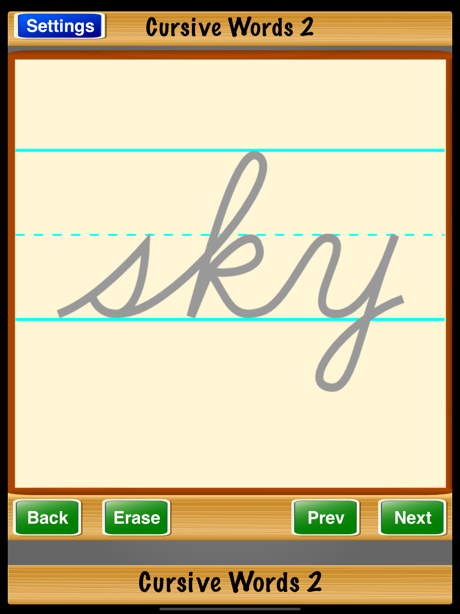 Cheats for Cursive Words 2