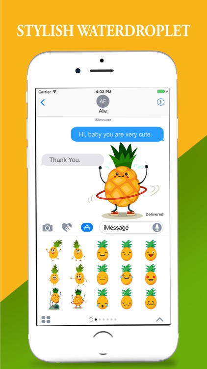 Hawaii Pineapple Stickers Pack