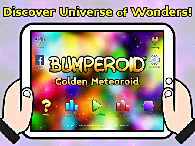 ‎Bumperoid: Golden Meteoroid Screenshot