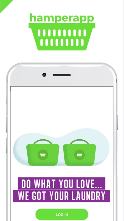 Hamperapp | Laundry On-Demand