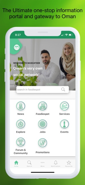 Muscateer: Oman Social Network