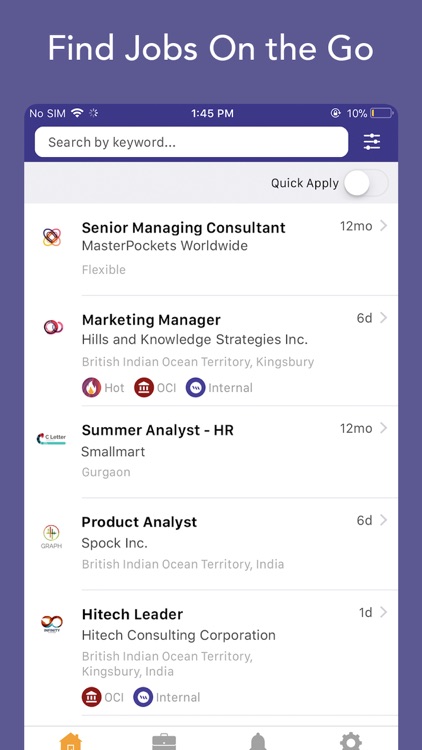 VMock Jobs - Smart Job Search