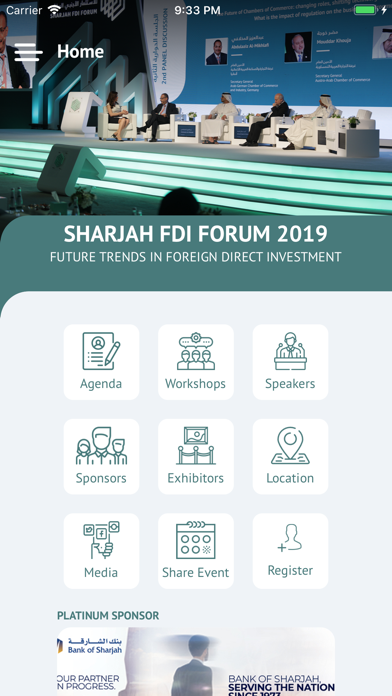 How to cancel & delete Sharjah FDI Forum from iphone & ipad 2