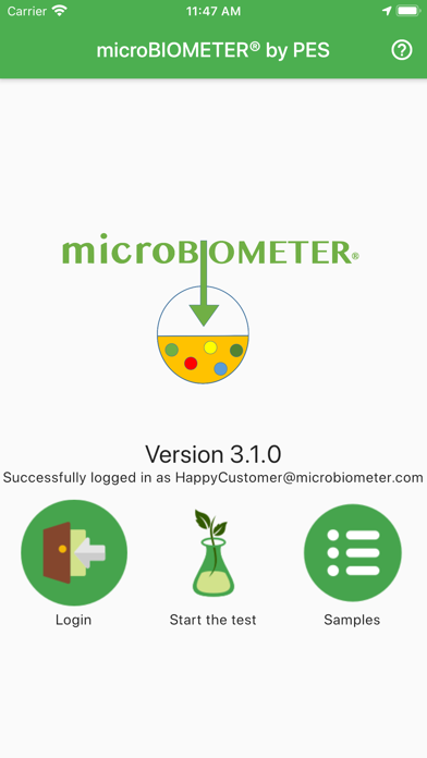 How to cancel & delete microBIOMETER® Reader from iphone & ipad 1