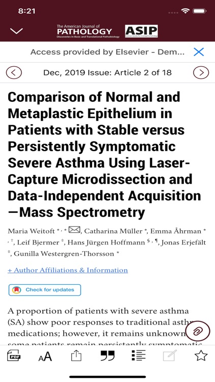 American Journal of Pathology screenshot-3