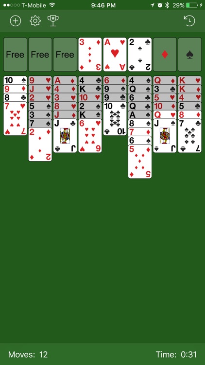 Solitary Freecell