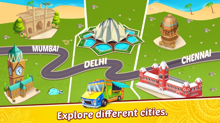 Indian Food Truck Cooking Game