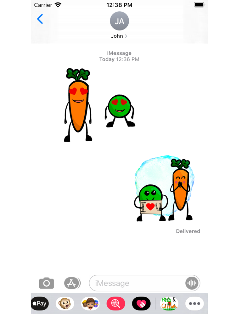 Peas and Carrots App for iPhone Free Download Peas and Carrots for