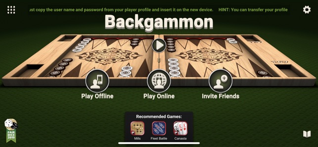 Backgammon - The Board Game