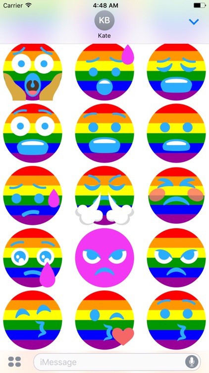 Special Rainbow Stickers