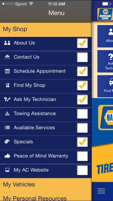 How to cancel & delete NAPA AutoCare from iphone & ipad 2