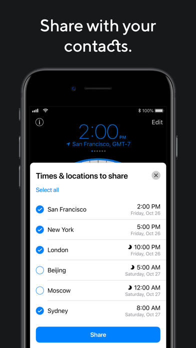 World Clock Pro: Convert Time screenshot 3