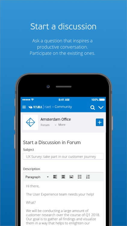 Visma Raet Community App screenshot-3