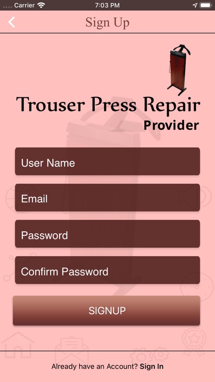 Trouser Press Repair Provider