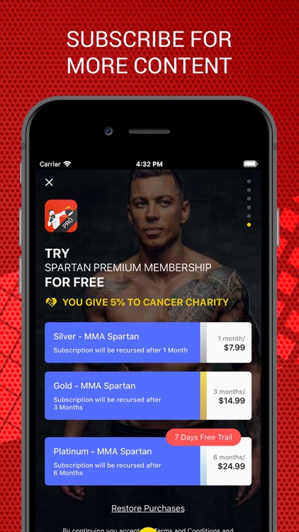 MMA Spartan Workouts Pro screenshot-4