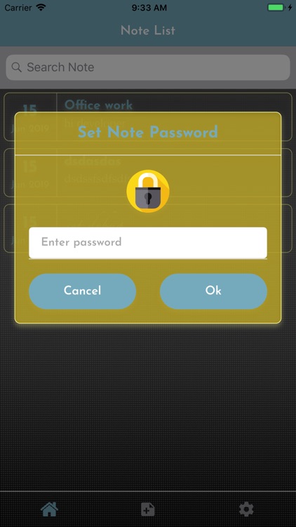 Secure Note-Save you notes screenshot-3