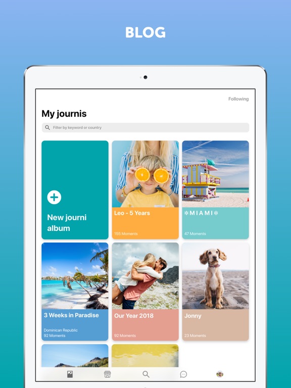 journi - Offline travel journal / diary screenshot