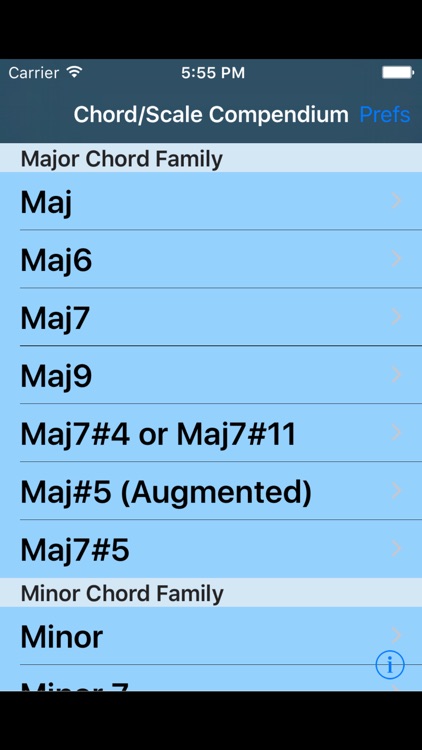 iImprov-Chord/Scale Compendium