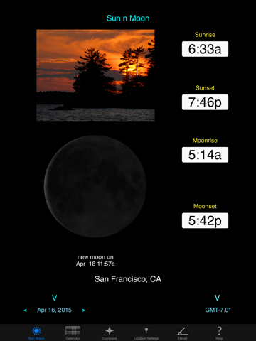 Sun n Moon for iPad - náhled