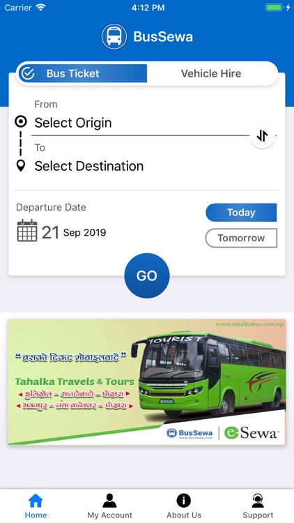 BusSewa : Online Bus Booking