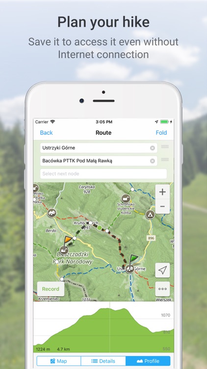 Hiking Map Poland