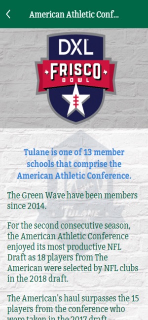 Tulane Football Official App(圖3)-速報App