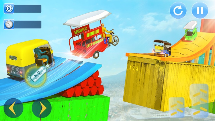 Rickshaw Drivers GT Stunts screenshot-4