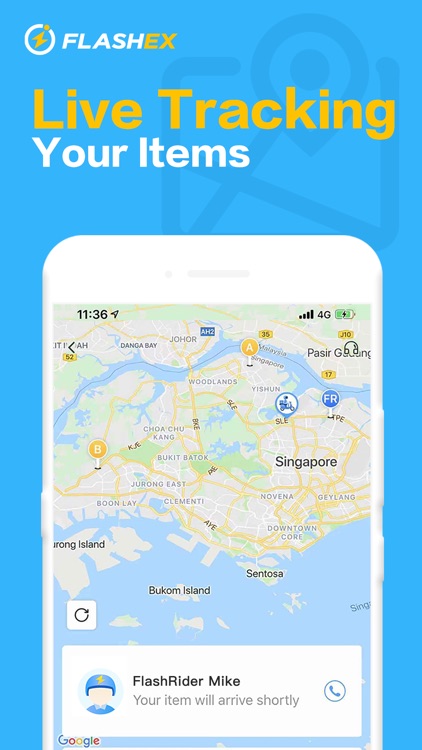 FlashEx - Fastest Delivery screenshot-3