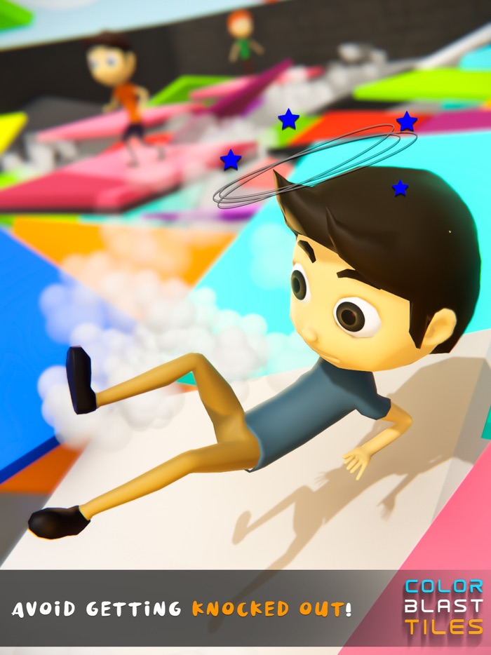 Color Blast Tiles 3D
