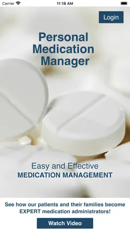 Game screenshot Personal Medication Manager apk