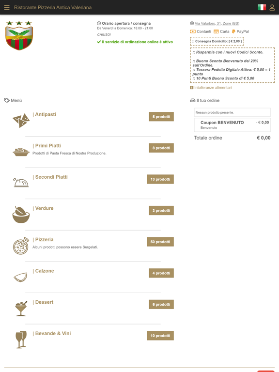 Screenshot #5 pour Ristorante Antica Valeriana