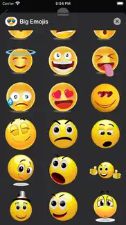 big emojis - stickers iphone screenshot 3