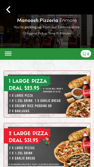 How to cancel & delete Manoosh Pizzeria from iphone & ipad 3