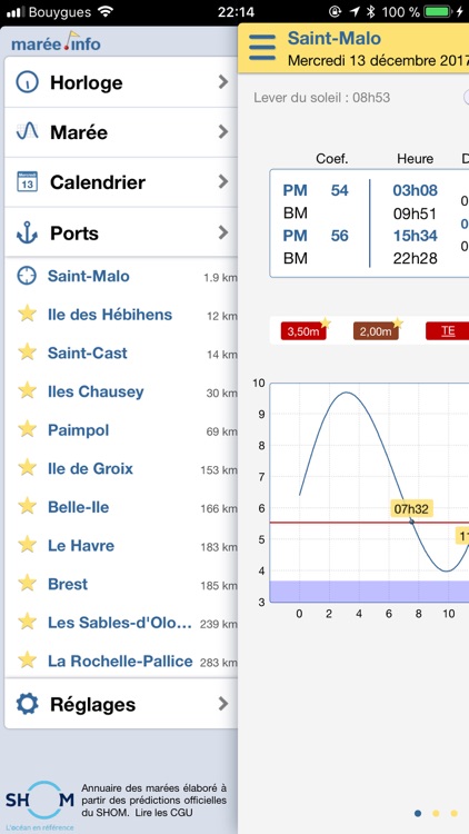 marée.info screenshot-0