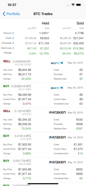 Coinstream - Crypto Portfolio(圖3)-速報App