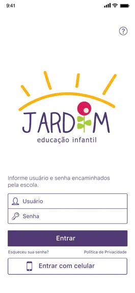 Game screenshot Escola Infantil Jardim apk